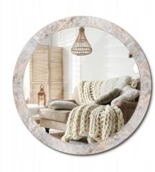  Nyomott mintás tükör, fi 90cm, reszelt csempe (010090550120300072654)