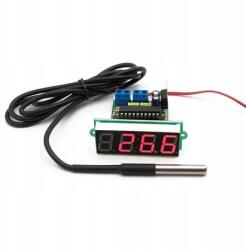  38 Hőmérő Led kijelzővel, piros, forrasztott AVT3122 (009850)