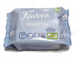 Favora Toalettpapír nedves illatmentes törlőkendő Favora Sensitiv 70 db