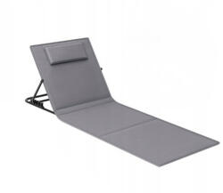 SONGMICS Kerti napozóágy Songmics szürke- 2 db, összecsukható, kényelmes a teraszra és a strandra (GCB251G11)