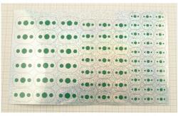 Indiana Holografikus Fólia Nyomtatott Csillámokkal WTP-No. 351 25x15cm F1 (351-25X15-GE-F1)