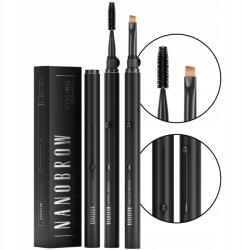 Nanobrow Szemöldök sminkkefék Nanobrow ecsetkészlet spirálkefe