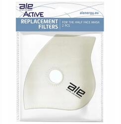 ALE Cserélhető Szűrők 2 db Antiszmog Maszk Ale Futó Kerékpáros Maszk (220122)
