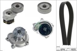 Schaeffler INA Pompa apa + Set curea transmisie cu caneluri Schaeffler INA 529 0330 30 (529 0330 30)