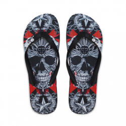 Philipp Plein Uniszex Strandpapucs BRD_90099_BLACK-MULTI