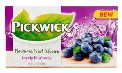 Pickwick Gyümölcstea, 20x2 g, PICKWICK "Fruit Fusion", fekete áfonya (KHK1128) - jatekotthon