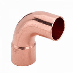 VIEGA 95001A forrasztható réz ív, 90°, 1 tokos, 15mm (100155)