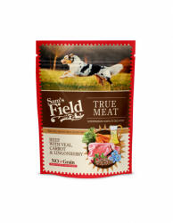 Sam's Field True Meat marha, borjú, répa és vörösáfonya alutasakos eledel 260g - vetpluspatika
