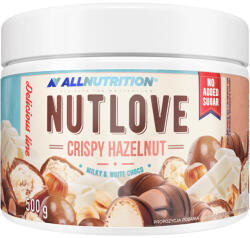 Allnutrition NUTLOVE Mogyoró Darabkás Krém 500 g
