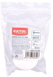 Extol pót gumi fej a 8811121 gumikalapácshoz; fehér (8811121D) - szerszamshop24