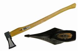 EXTOL CRAFT 3 év hasító fejsze, ékes, fanyelű; 2000g, 80cm (3837)