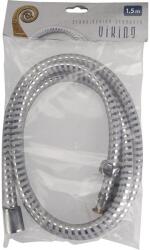 VIKING zuhanytömlő, ezüst/szürke, PVC; 1, 5m (630227)