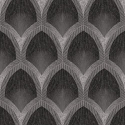 GALERIE Geometriai mintás fekete színárnyalatú vlies tapéta Special FX2/Galerie G68084 (G68084)