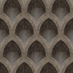 GALERIE Geometriai mintás barna színárnyalatú vlies tapéta Special FX2/Galerie G68087 (G68087)