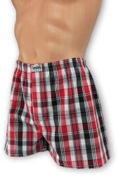 SmithBoxer Piros szőtt kockás alsónadrág 183