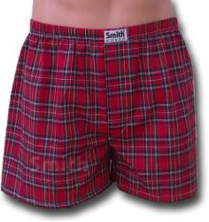 SmithBoxer Skótkockás szőtt kockás alsónadrág Piros/XXL