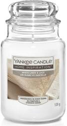 Yankee Candle White Linen & Lace 538 ml