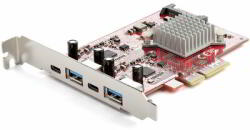 StarTech - 4 portos USB PCIe kártya - PEXUSB312A2C2V (PEXUSB312A2C2V)