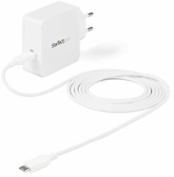 StarTech - USB C fali töltő - USB C laptop töltő 60W PD - 2 m-es kábel - WCH1CEU (WCH1CEU)