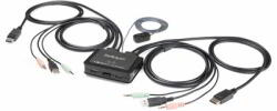 StarTech - 2 portos DisplayPort KVM kapcsoló - SV211DPUA4K (SV211DPUA4K)