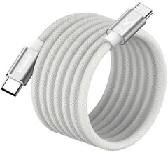 YENKEE YCU 03 WH USB-C mágneses kábel, fehér (37000589)
