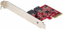 StarTech - SATA PCIe kártya - 2 portos PCIe SATA bővítőkártya 2P6GR-PCIE-SATA-CARD (2P6GR-PCIE-SATA-CARD)