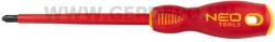 NEO TOOLS TOOLS csavarhúzó szigetelt, 1000V, PH3 x 150mm (04-075)