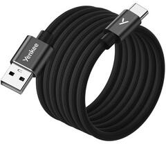 YENKEE YCU 04 BK USB-A - USB-C mágneses kábel, fekete (37000590)