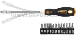 NEO TOOLS TOOLS bitfejes csavarhúzó készlet, 13db (04-215)