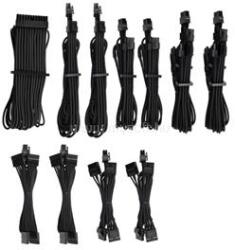 Corsair Premium Individually Sleeved DC Kábel Pro Csomag, Type 4 (Gen. 4), Feket (CP-8920222) (CP-8920222)