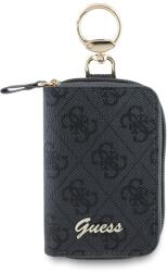 GUESS PU 4G Script Logo kulcstartó fekete