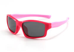Techsuit - Polarizált napszemüveg (8202-C30) - Sport típus, 3-8 éves gyerekek számára - Rózsa vörös / Rózsaszín