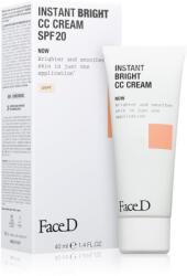 Face D Instant Bright hidratáló CC krém SPF 20 árnyalat Light 40 ml