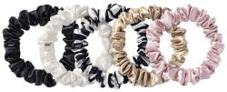 Slip 5 pure silk midi scrunchies Blau Gestreift, Rosa, Weiß, Karamell, Schwarz