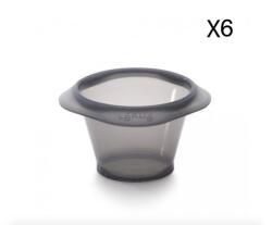 Lékué LEKUE Szilikon formák, minute cake Lékué Molten Lava Cake, 6 darab (881084)