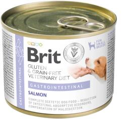 Brit Brit GF Veterinary Diet Dog Gastrointestinal Conserva Cu Somon, 200 g