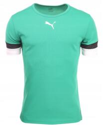 PUMA férfi sportpóló, poliészter, zöld, S