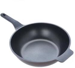 NEOKLIEN Tigaie Wok NeoKlein PH-WP30 pentru Plita cu Inductie, 30CM (Negru) (PH-WP30)