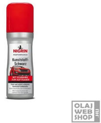 NIGRIN Performance Kunststoff-Schwarz fekete műanyagápoló 75ml