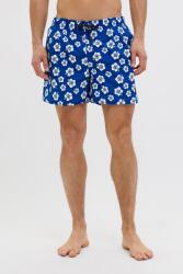 JACK & JONES Jack & Jones, Mintás fürdőnadrág oldalzsebekkel, Fehér, Tengerészkék, XL (12272809-TURKISH-SEA-XL)