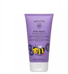 APIVITA gyermek hajbalzsam áfonyával és mézzel, finom haj kifésülésére, 150 ml