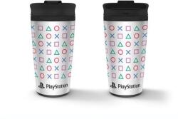 Pyramid International Úti rozsdamentes acél bögre Playstation, 450 ml