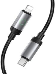 hoco. USB C - Lightning kábel Hoco PD 27W 1 m X117 fekete