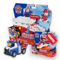 Starpak OFERTĂ: vehicule Fire Rescue Patrula căţeluşilor Marshall + Chase + Zuma Gratuit (AS_6072660_6072641_6072684) Figurina