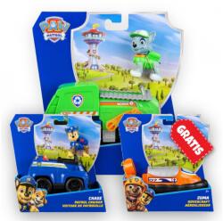 Starpak OFERTĂ: Vehicule de bază Patrula căţeluşilor Rocky + Chase + Zuma Gratuit (AS_6071213_6071210_6071225) Figurina