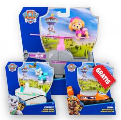 Starpak OFERTĂ: Patrula căţeluşilor vehicule de bază Skye + Everest + Zuma Gratuit (AS_6071211_6071217_6071225) Figurina
