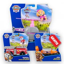 Starpak OFERTĂ: Patrula căţeluşilor vehicule de bază Skye + Marshall + Zuma Gratuit (AS_6071211_6071209_6071225) Figurina