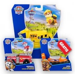Starpak OFERTĂ: vehicule de bază Patrula căţeluşilor Rubble + Marshall + Zuma Gratuit (AS_6071214_6071209_6071225) Figurina