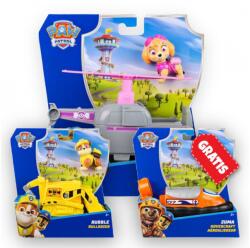 Starpak OFERTĂ: Patrula căţeluşilor vehicule de bază Skye + Rubble + Zuma Gratuit (AS_6071211_6071214_6071225) Figurina