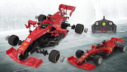 Jamara Toys Ferrari SF 1000 kit, toy wehile (red/black, 1: 18) (403007) Figurina